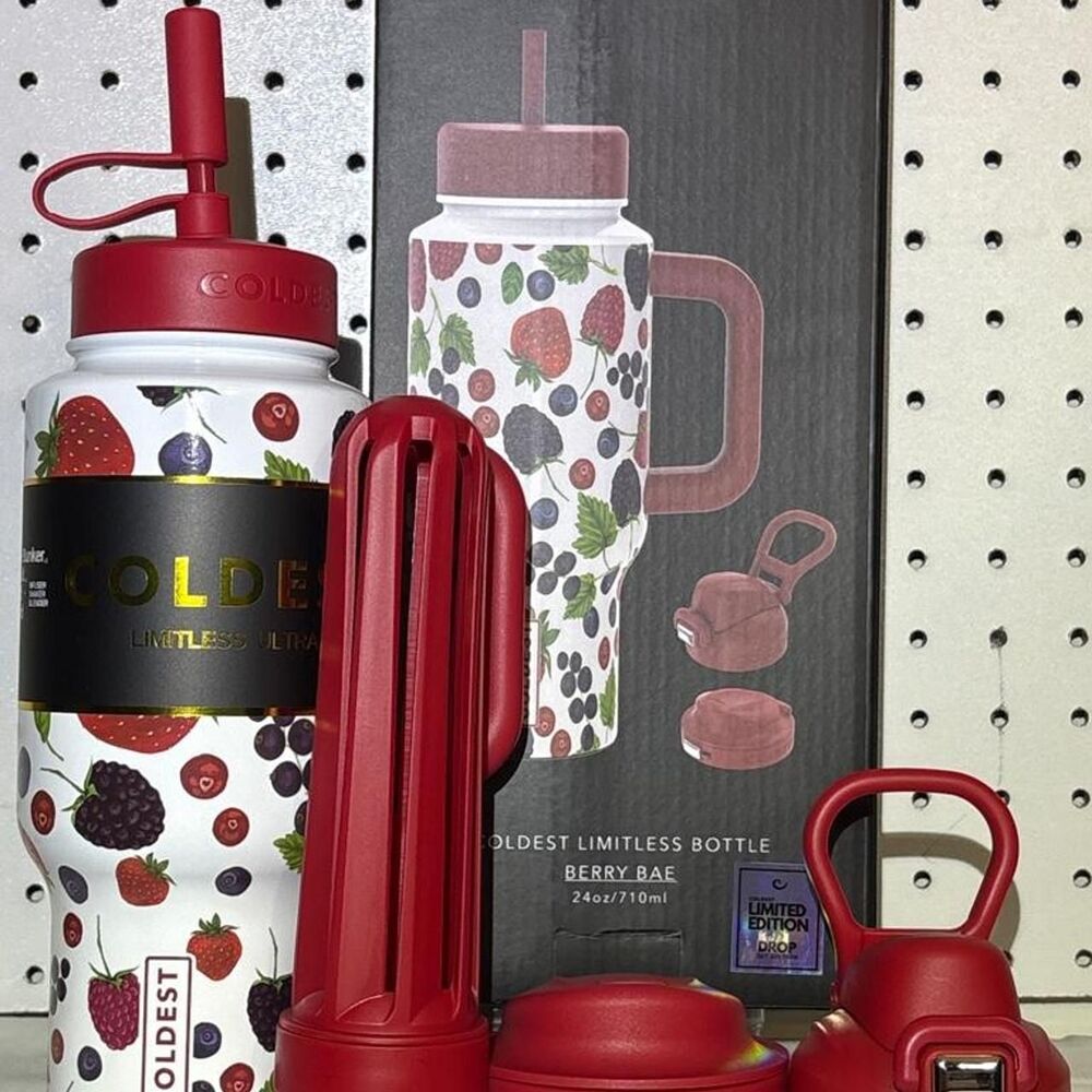 COLDEST Berry Bae 24oz Limitless Ultra V8 Bottle